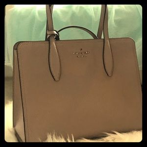 Kate Spade NWT ZIP Top Satchel Pebble Leather
